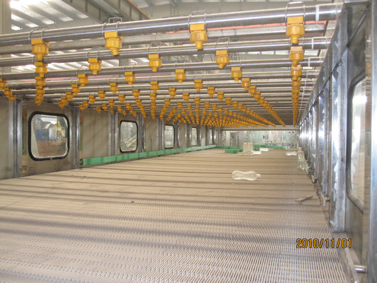 High Efficiency Bottle Cooling Tunnel