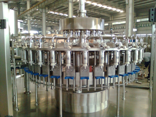 3 in 1 Automatic Juice Filling Machine With Pet Bottle / PLC Control Hot