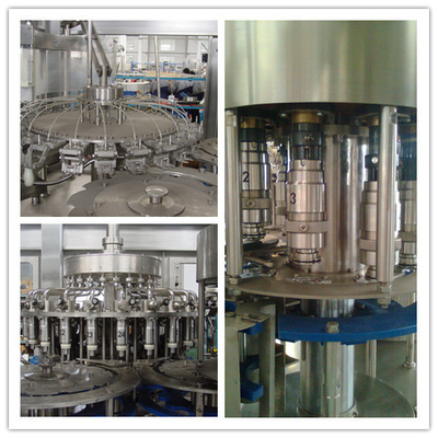 3 in 1 Automatic Juice Filling Machine With Pet Bottle / PLC Control Hot