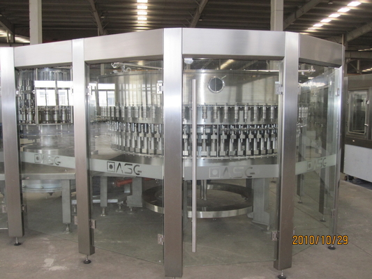 500ml Drinking Water Rotary Automatic Liquid Filling Machine Lines Compact Structure