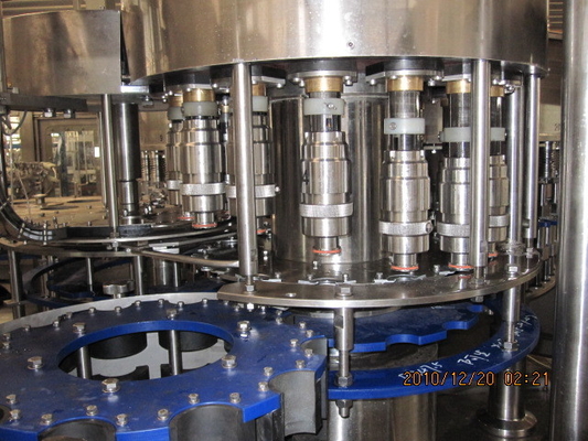 500ml Drinking Water Rotary Automatic Liquid Filling Machine Lines Compact Structure