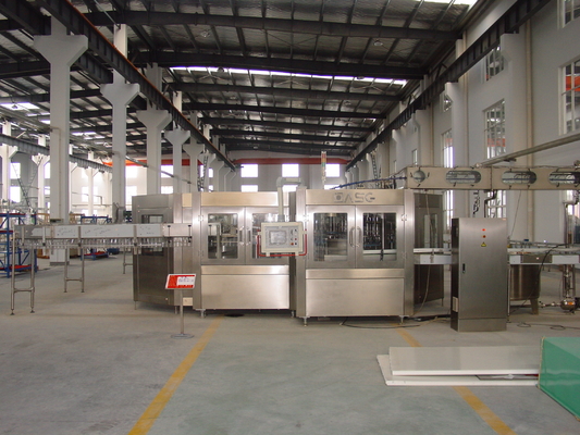 500ml Drinking Water Rotary Automatic Liquid Filling Machine Lines Compact Structure