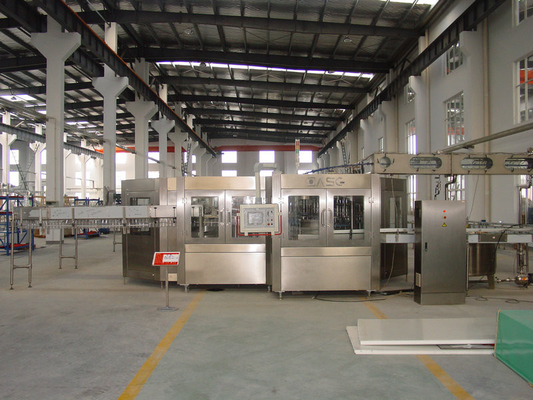 Automatic Beverage / Pure Water Bottle Filling Machine 8000BPH