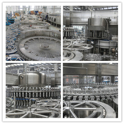 Pure Water / Tea / Juice Bottle Filling Machine With 15000 Bottles Per Hour