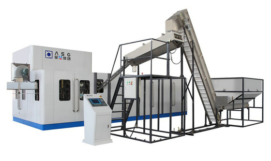 Rotary Bottle Blow Molding Machine , 36000BPH Beverage Filling Machinery