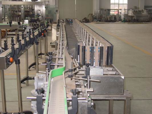 DPL Series Inverse Sterilizer Bottle Conveyor System For Filling Line 5000 - 36000 Bottles / Hour