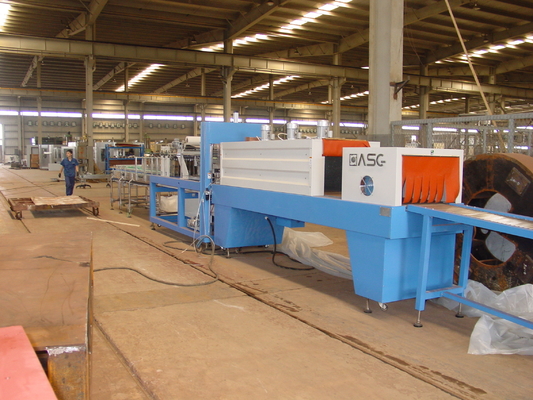 High Efficiency With Touch Screen Panel Pe Film Shrink Packing Machine